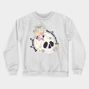 Dead Inside but Still Groovy Funny Cute Dark Crewneck Sweatshirt